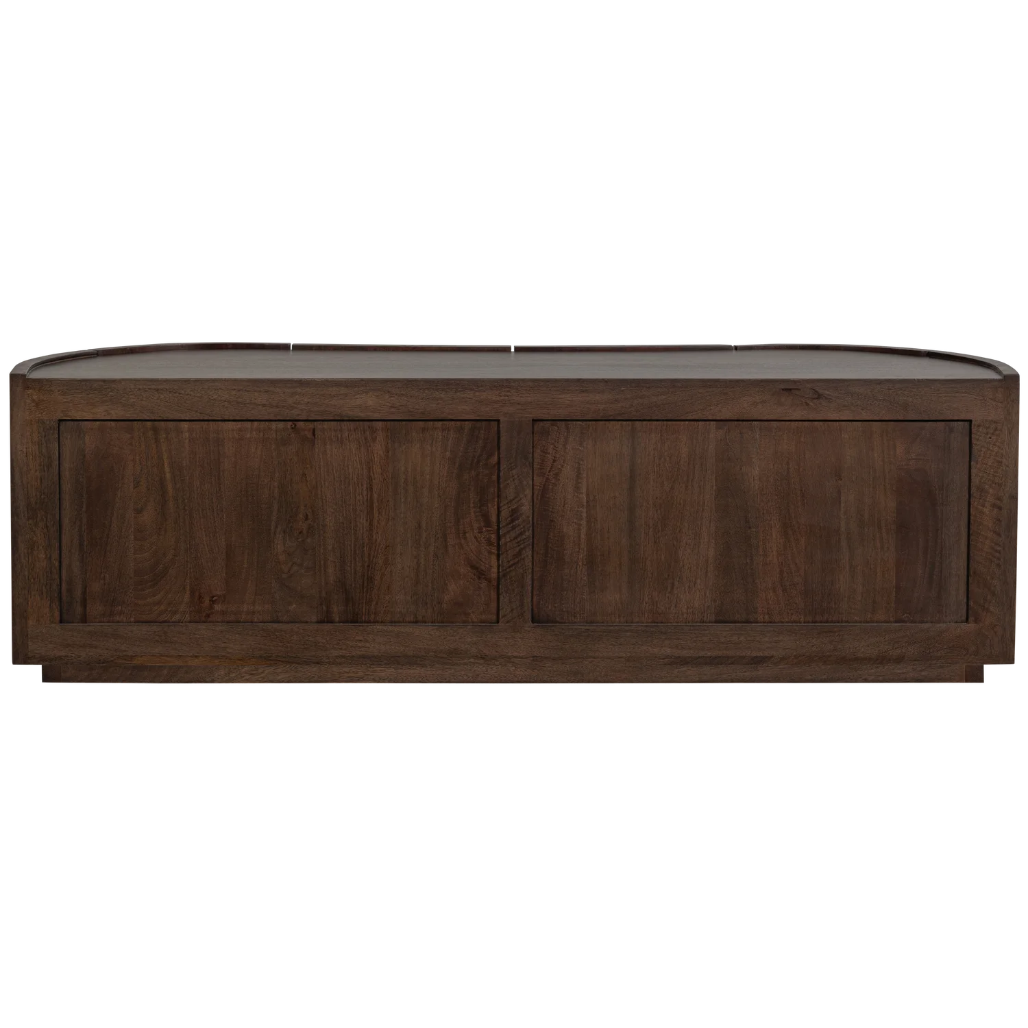 Sideboard SENSE 160 cm mit 4 Türen Mangoholz dunkelbraun Kommode