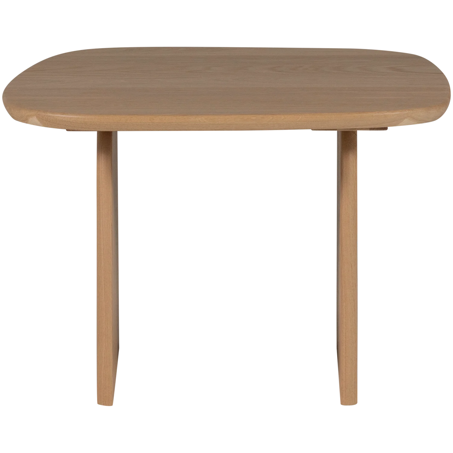 Couchtisch TABLO organisch 60 x 60 cm Eiche Massivholz 