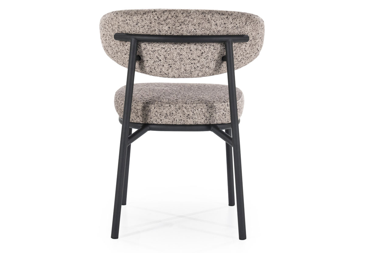 2er Set Esszimmerstuhl Stuhl Jari Bezug taupe