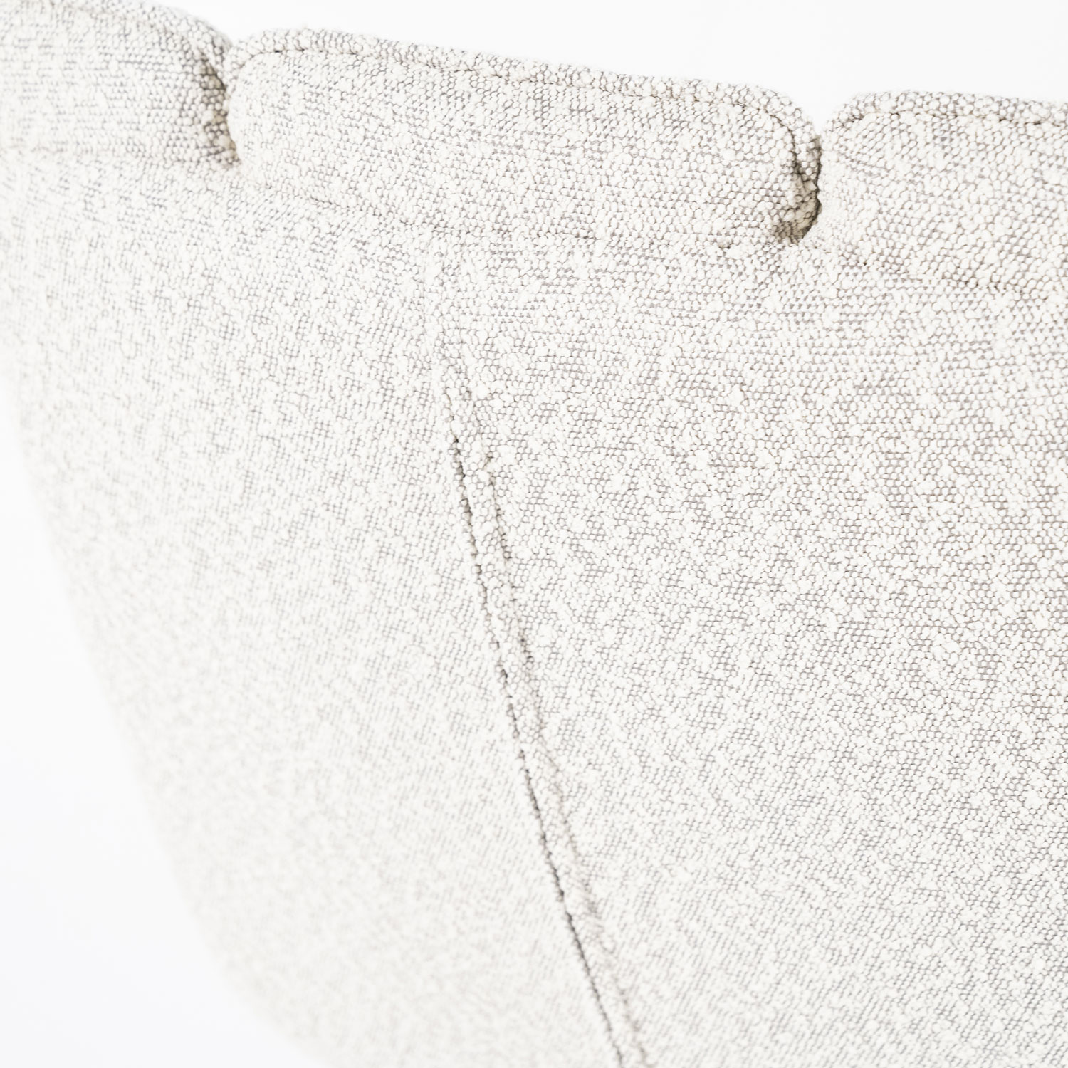 Sessel BENTE drehbar Stoff beige