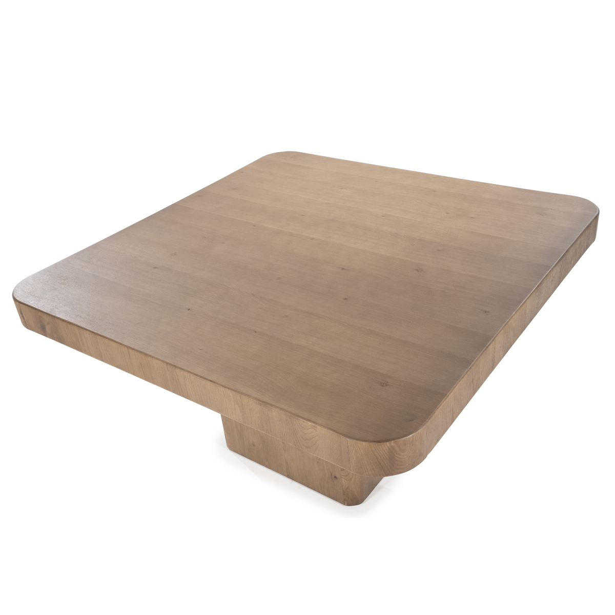 Esstisch Harmonie quadratisch 140 x 140 cm Eiche braun