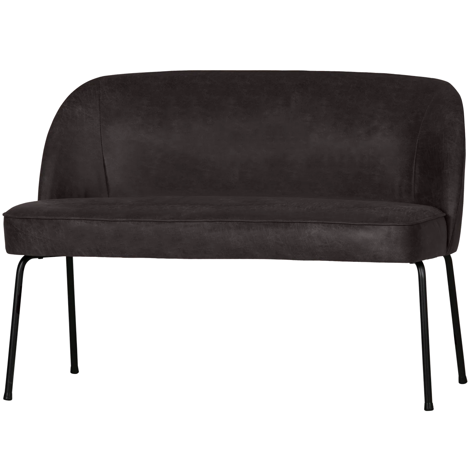 Esszimmerbank Vogue 120 cm Kunstleder schwarz Sitzbank Esstischbank Küchenbank Bank