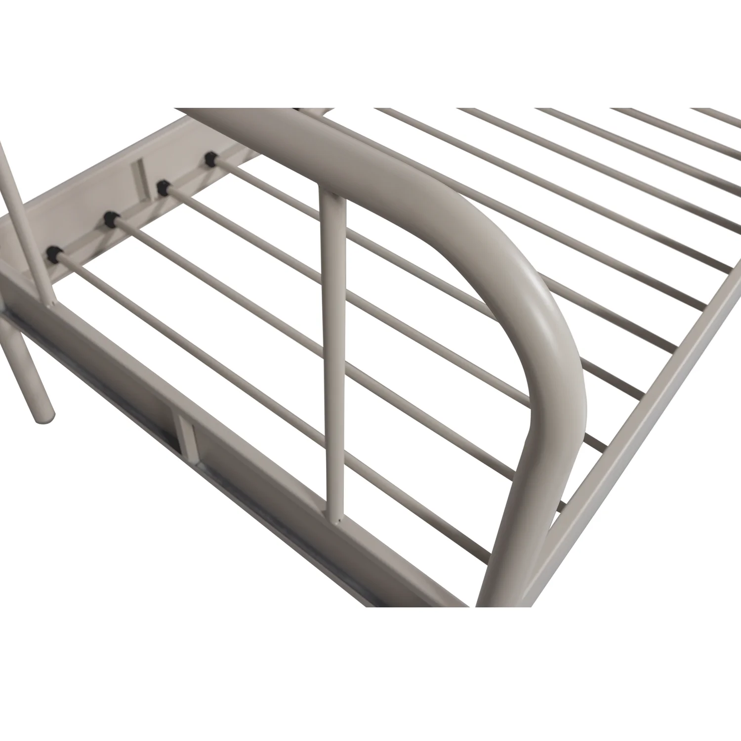 Kinderbett Einzelbett MATA 200 x 90 cm Metallbett sandfarben Bett