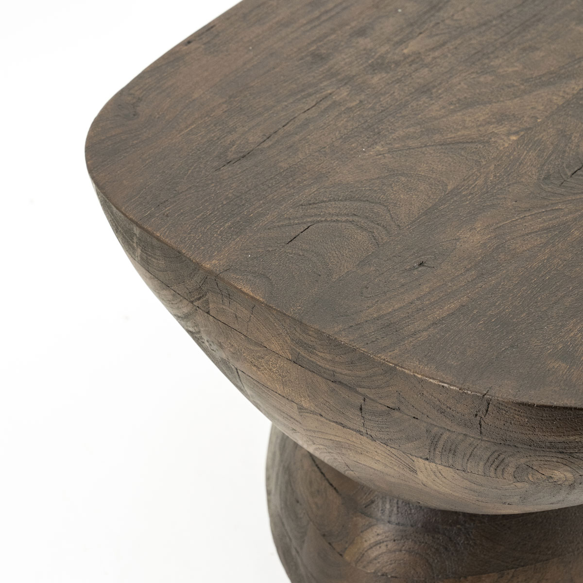 Couchtisch Cobble 75 x 59 cm Mangoholz braun