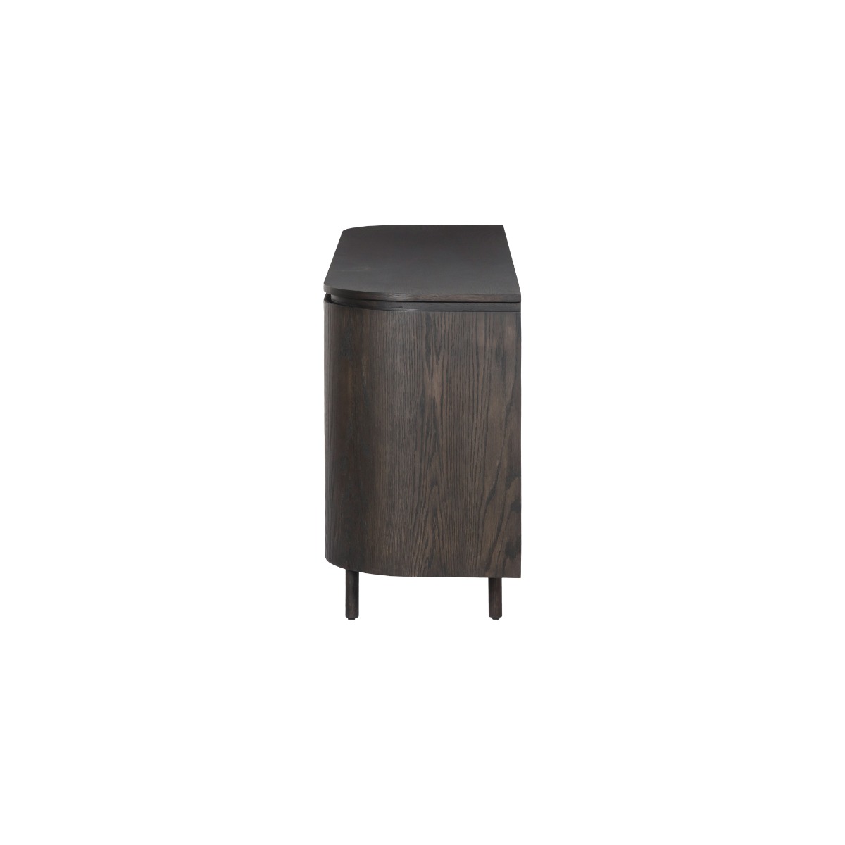 Kommode Tobago 115 cm Eiche Furnier Espresso braun Sideboard Schrank