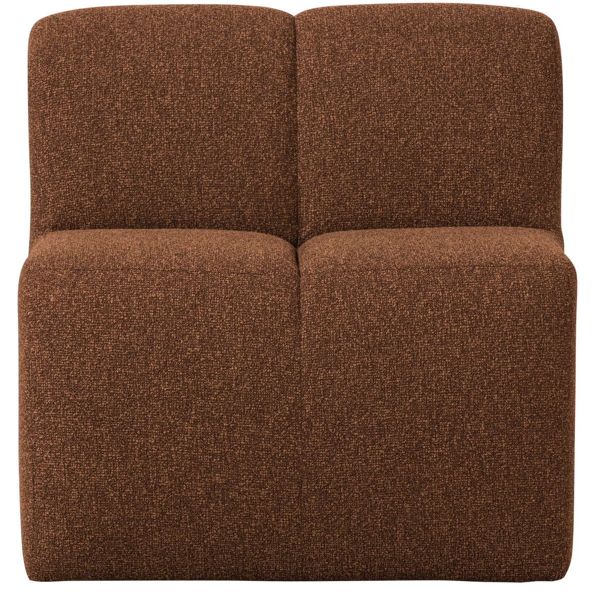 Esszimmerbank Eckbank MOJO 84 cm Element Bouclé rost melange