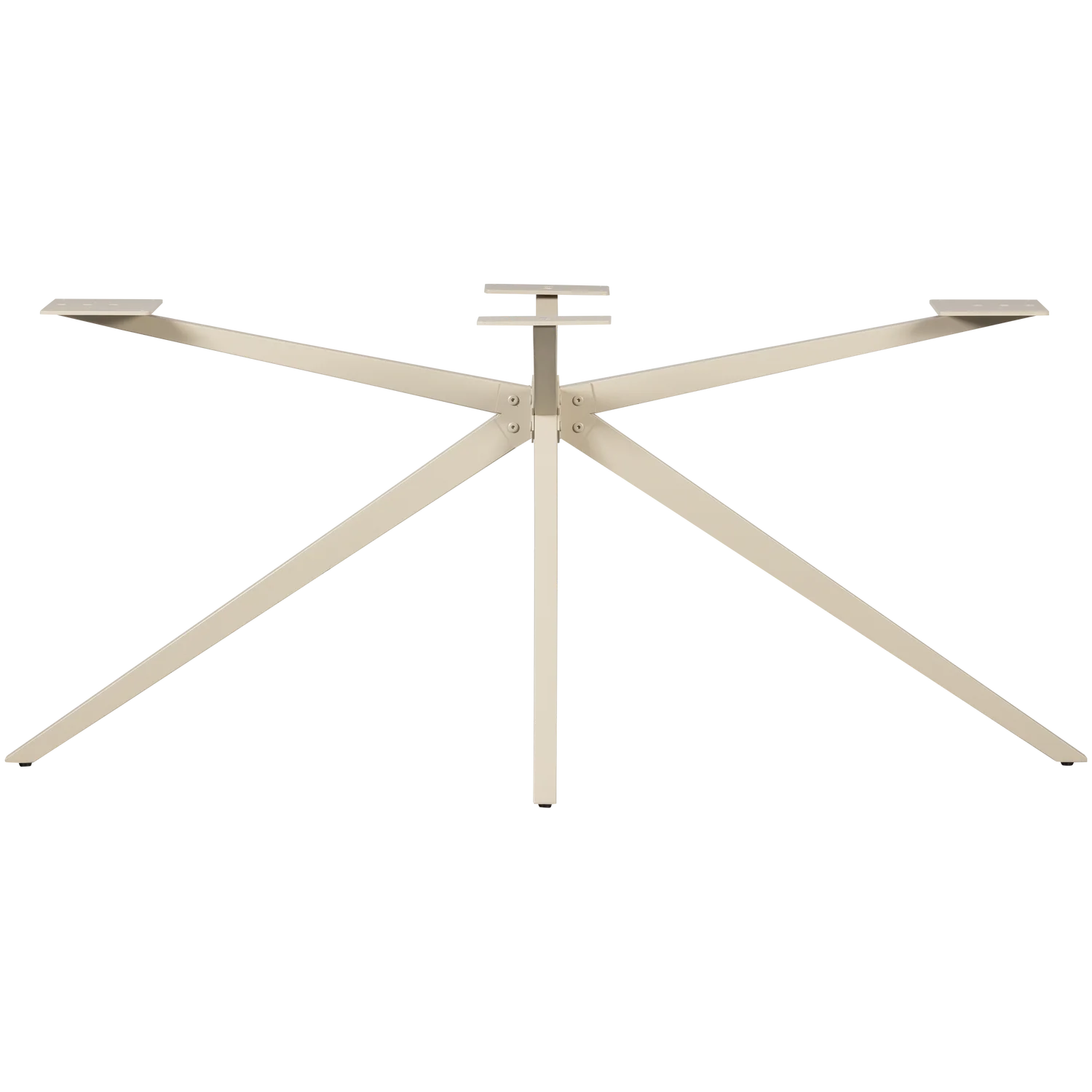 Tischbein HOLLAND XL Kreuzbein Tischgestell Metall dakargrau