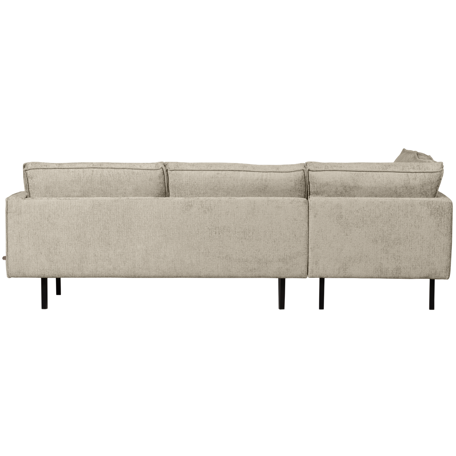 Eckgarnitur Rodeo Struktur Samt wheatfield Couch Sofa Ecksofa Longchair links
