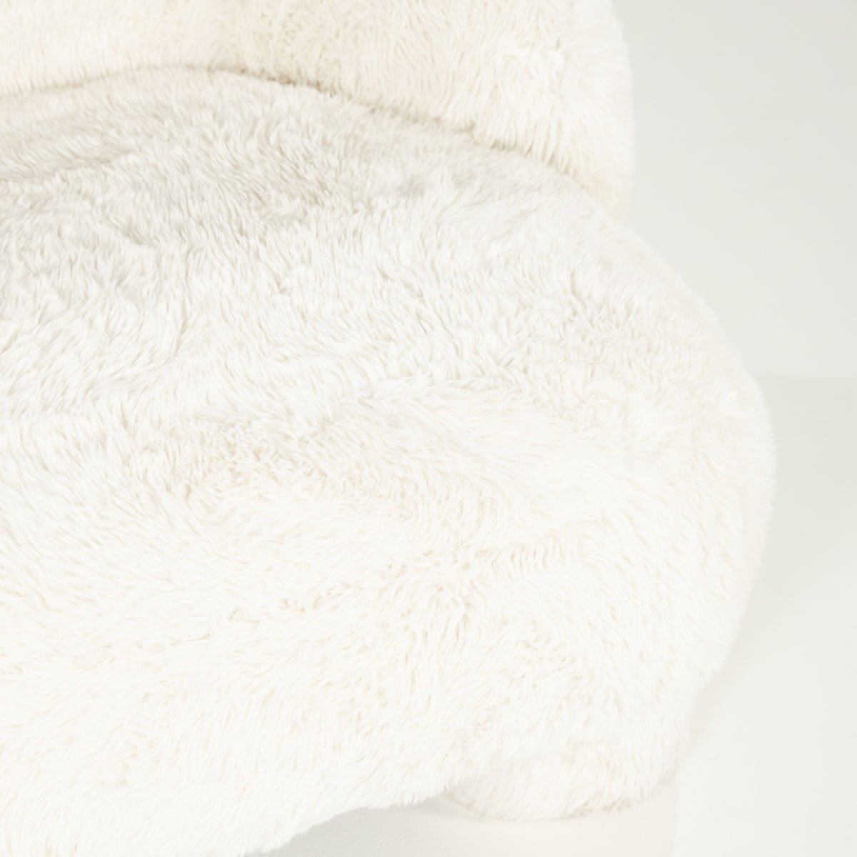 Sessel Samson Teddystoff beige Relaxsessel Fernsehsessel