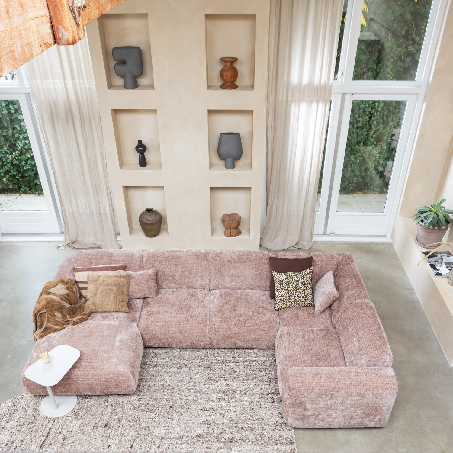 Teppich EFIA 240 x 170 cm braun-melange Carpet