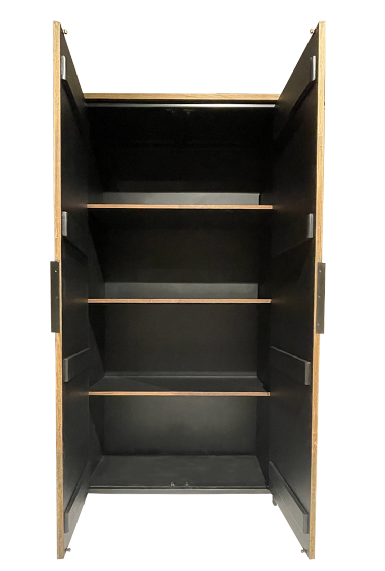 Schrank Tomar H 195 cm Teakholz  
