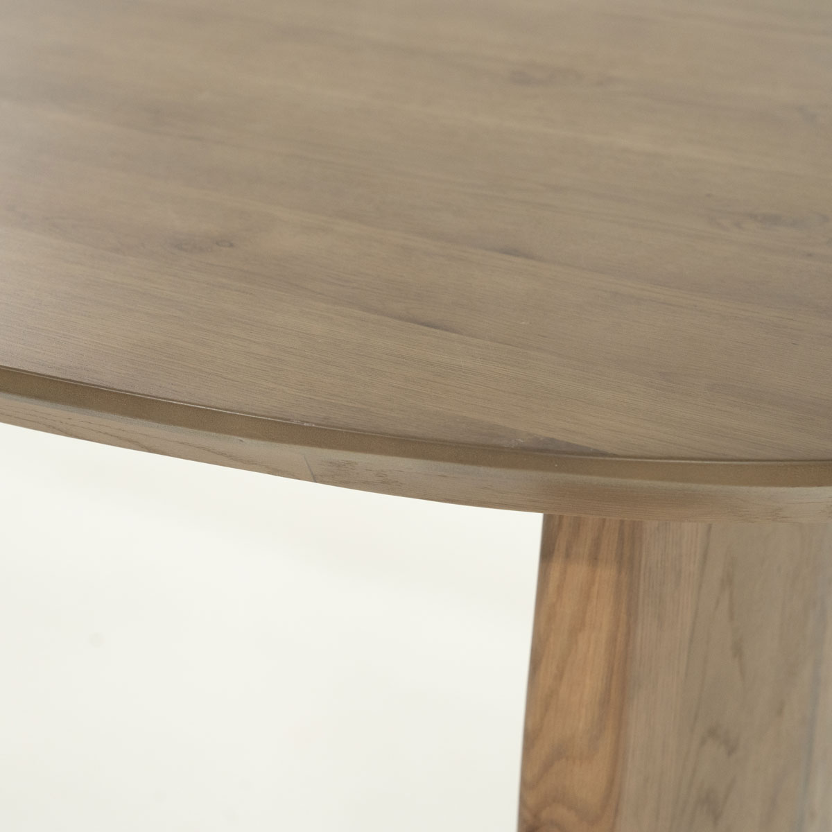 Esstisch Dex oval 250 x 100 cm Eichenholz Furnier dunkelbraun