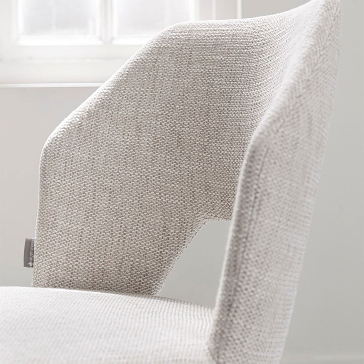 DTP Home Stuhl Bloom Stoff natur Esszimmerstuhl