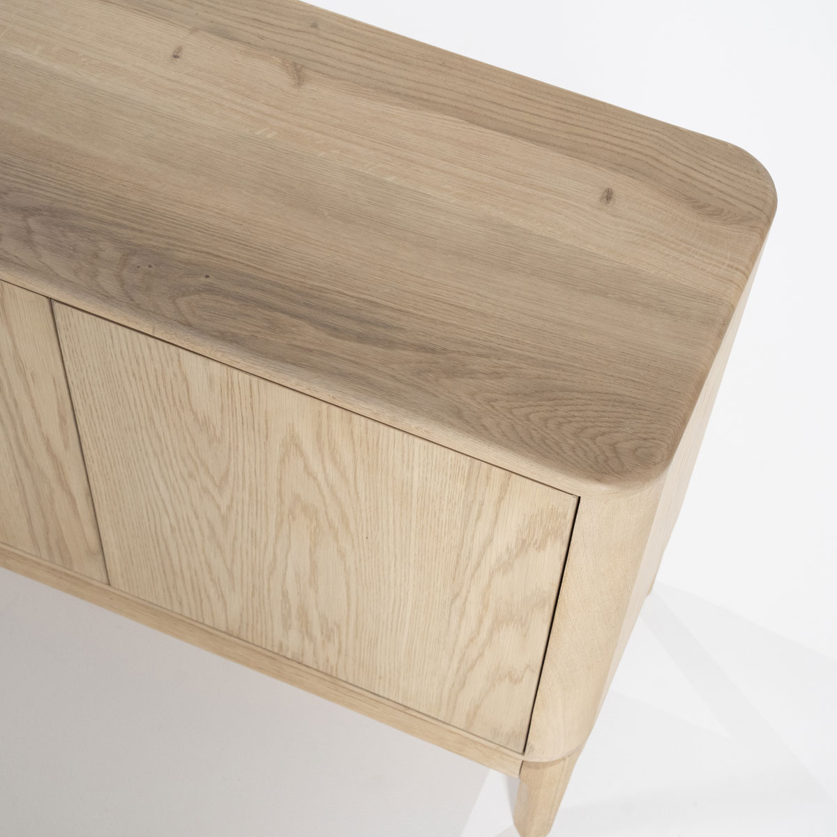 Sideboard Harvey 200 cm mit 4 Türen Eiche natur