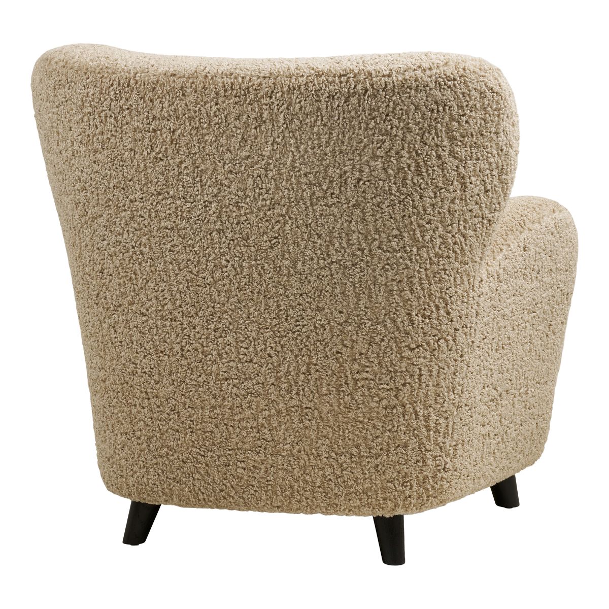 Sessel ALVA Kuschelsessel natur beige kuscheliger Stoff
