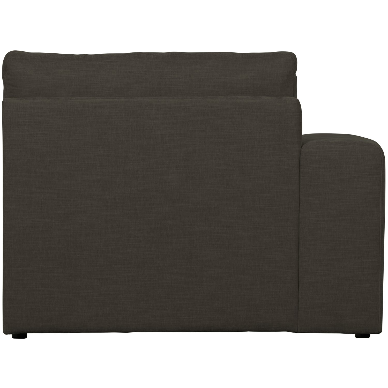 Sofaelement FAMILY mit Armlehne links Element Webstoff anthrazit
