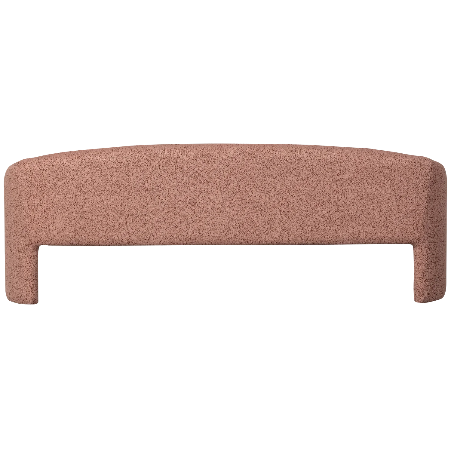 Bank Sitzbank ZONE 160 cm Webstoff rose dust