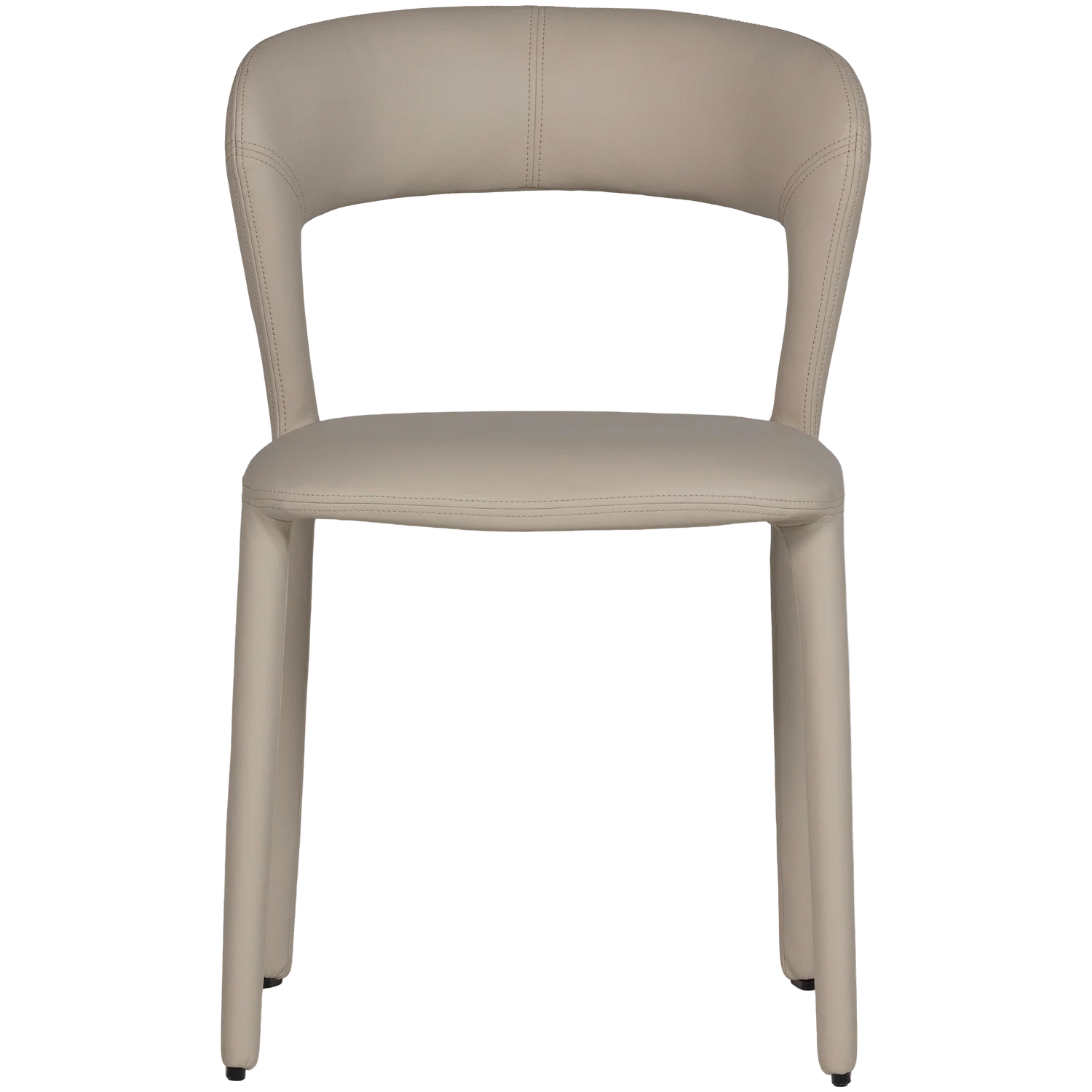 Esszimmerstuhl Stuhl NOBLE Kunstleder beige