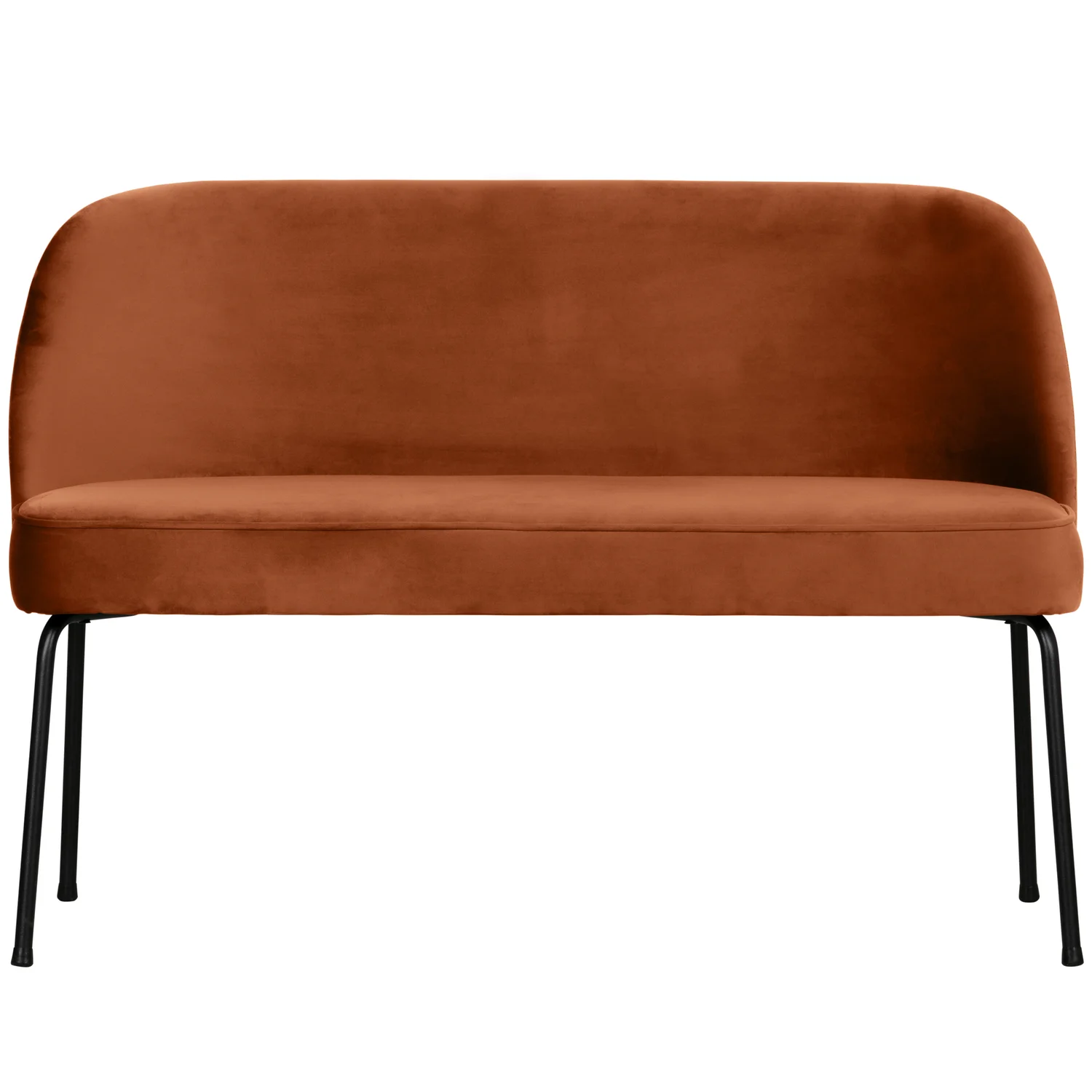 Esszimmerbank Vogue 120 cm Samt rost