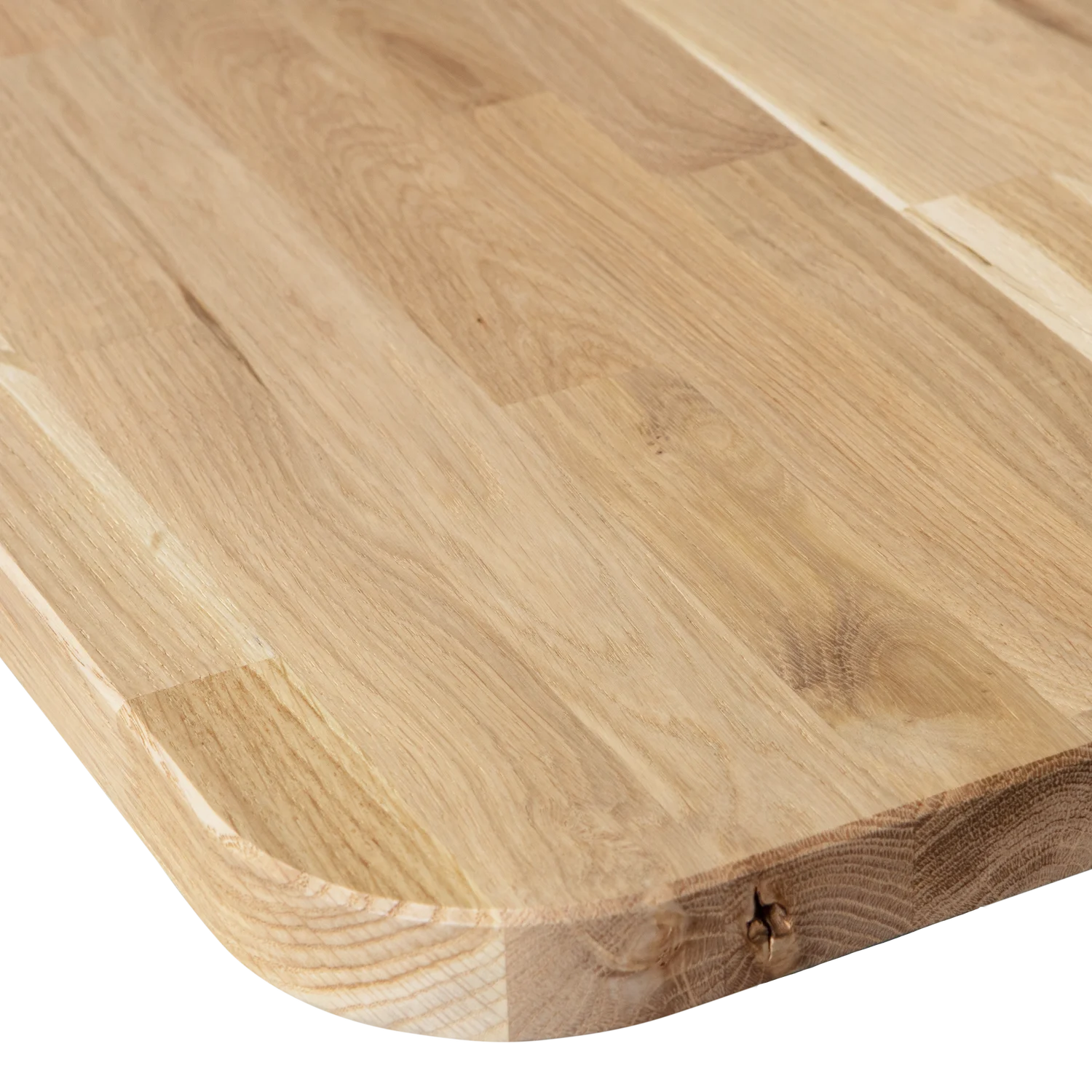 Tischplatte Tablo XL 240 x 100 cm Eiche Massivholz natur