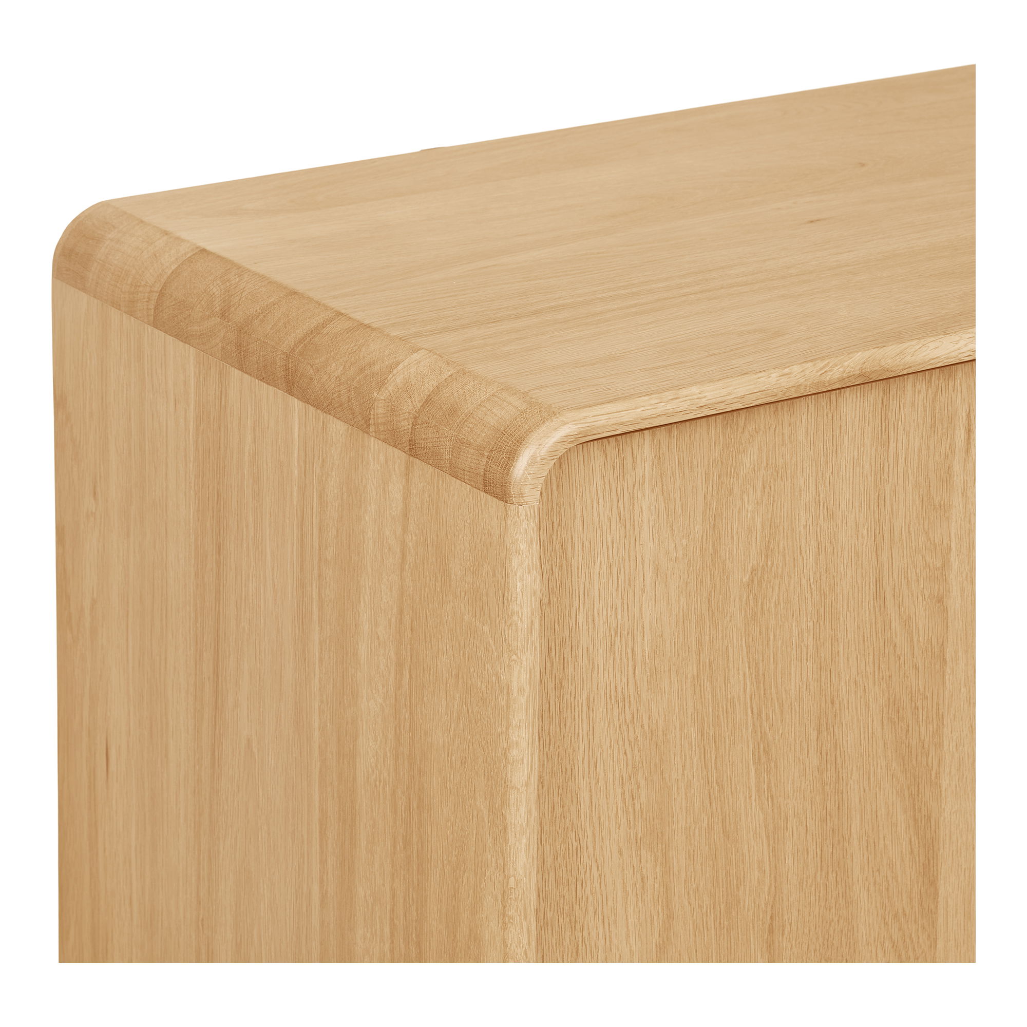 Schrank Kommode Oslo mit 4 Türen aus Eichenholz Breite 100 cm