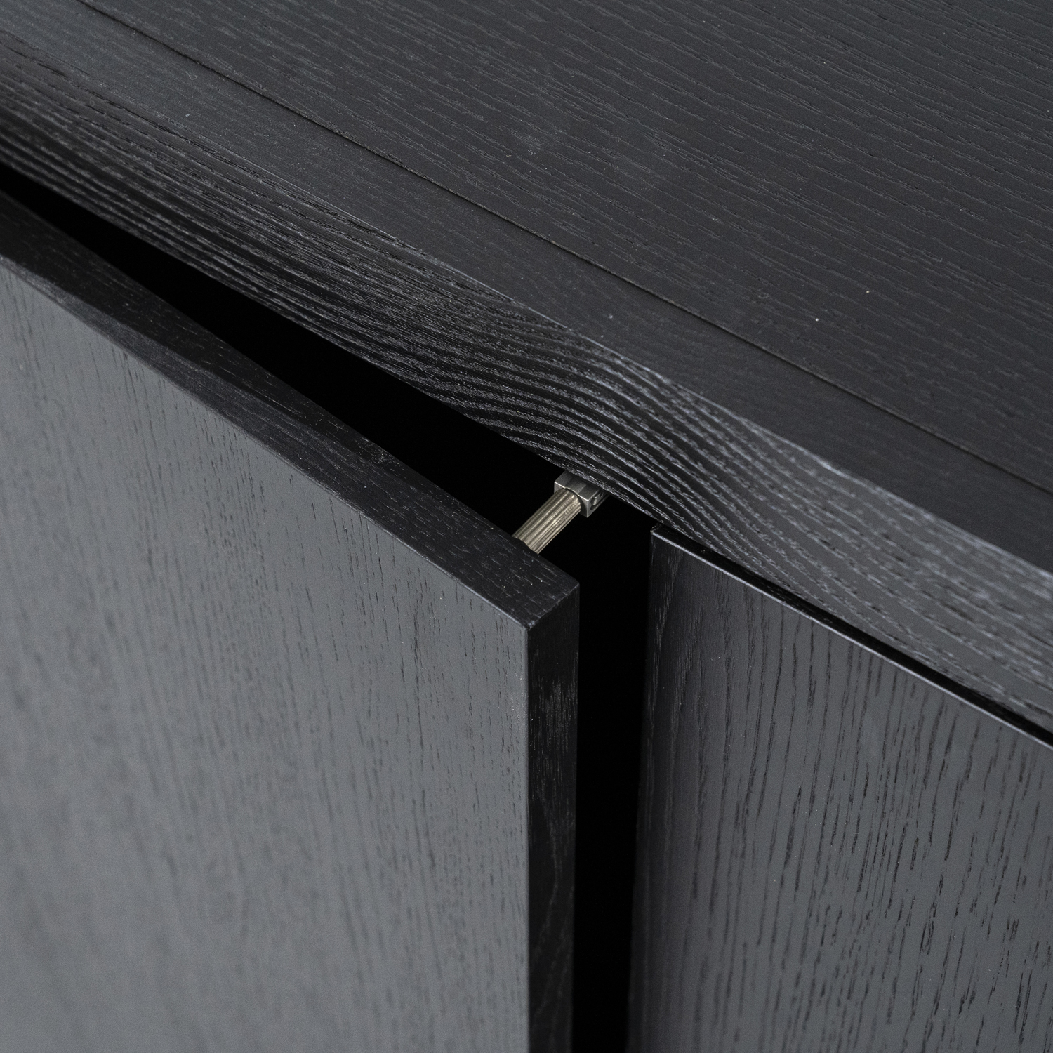 Sideboard Helsinki B 200 cm Kommode Eiche schwarz