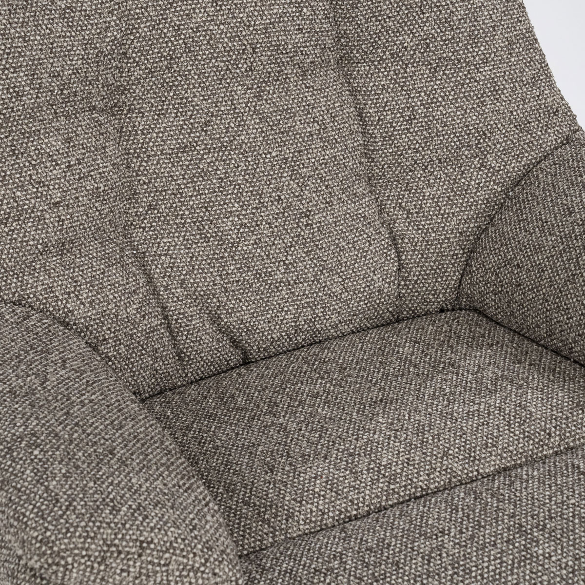 Relaxsessel Caleb elektrisch verstellb. mit Hocker Stoff taupe