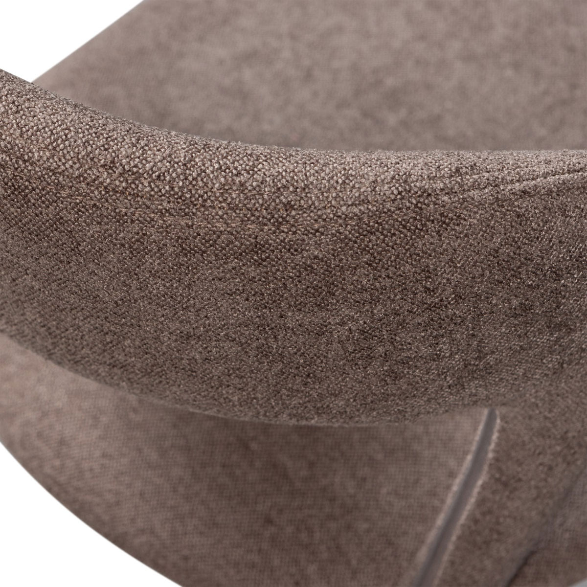 woood Esszimmerstuhl Stuhl NOBLE Webstoff taupe