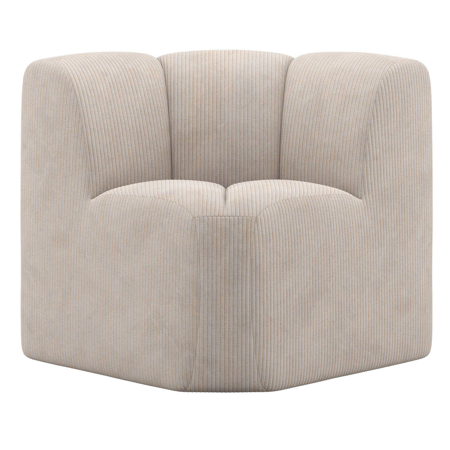 Esszimmerbank Eckbank MOJO Eck Element Ribcord ecru