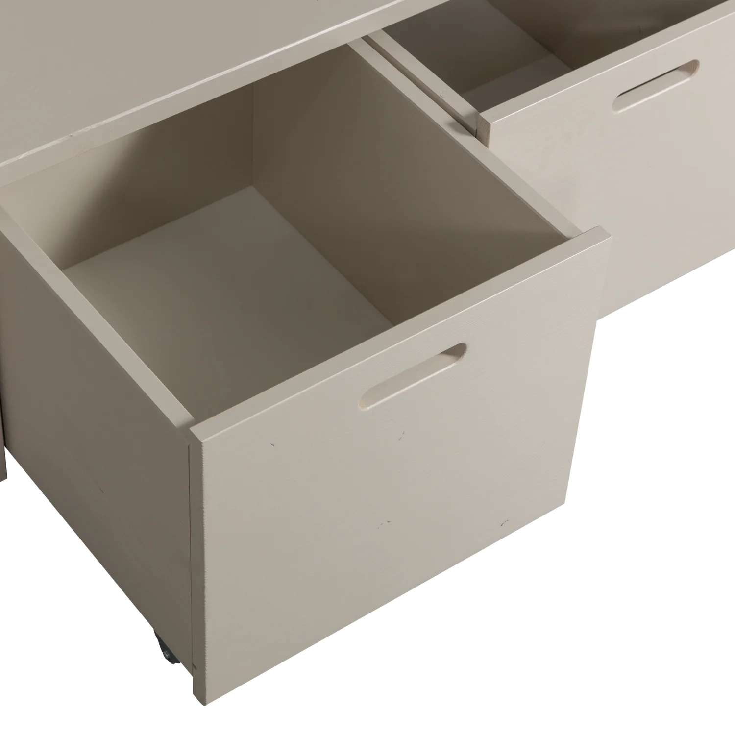 Sitzbank SILKE B 120 cm Bank Kiefernholz staubgrau
