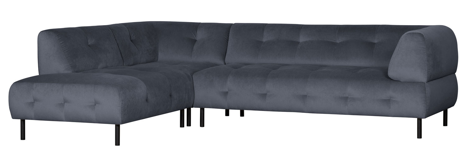 woood Lloyd Ecksofa links washed Velvet Samt Cloud