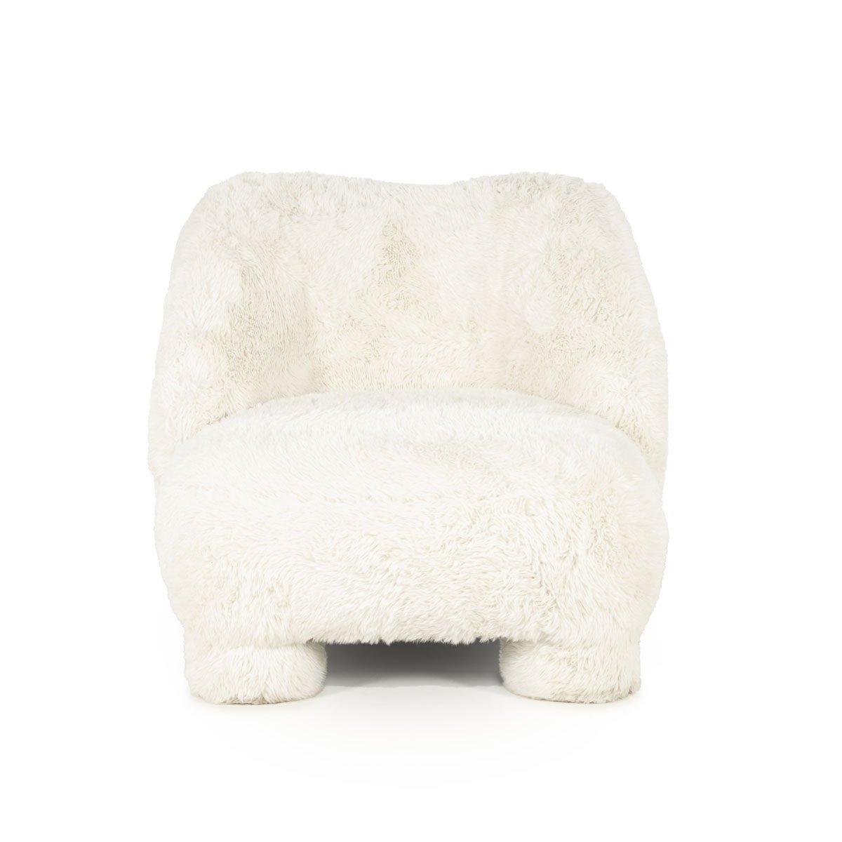 Sessel Samson Teddystoff beige Relaxsessel Fernsehsessel