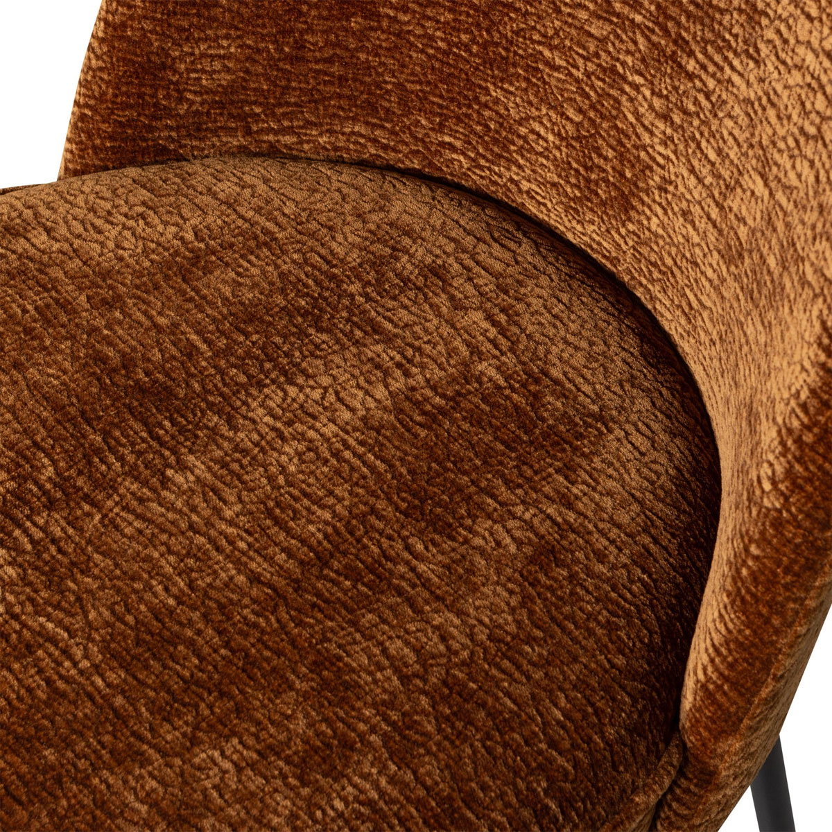 Esszimmerstuhl Vogue Chenille 3D braun