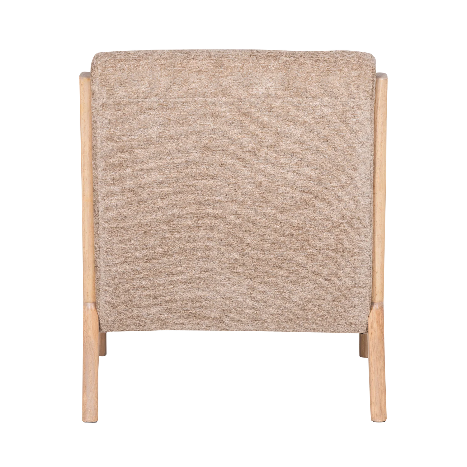 Lounge Sessel Mark Samt sandfarben Relaxsessel