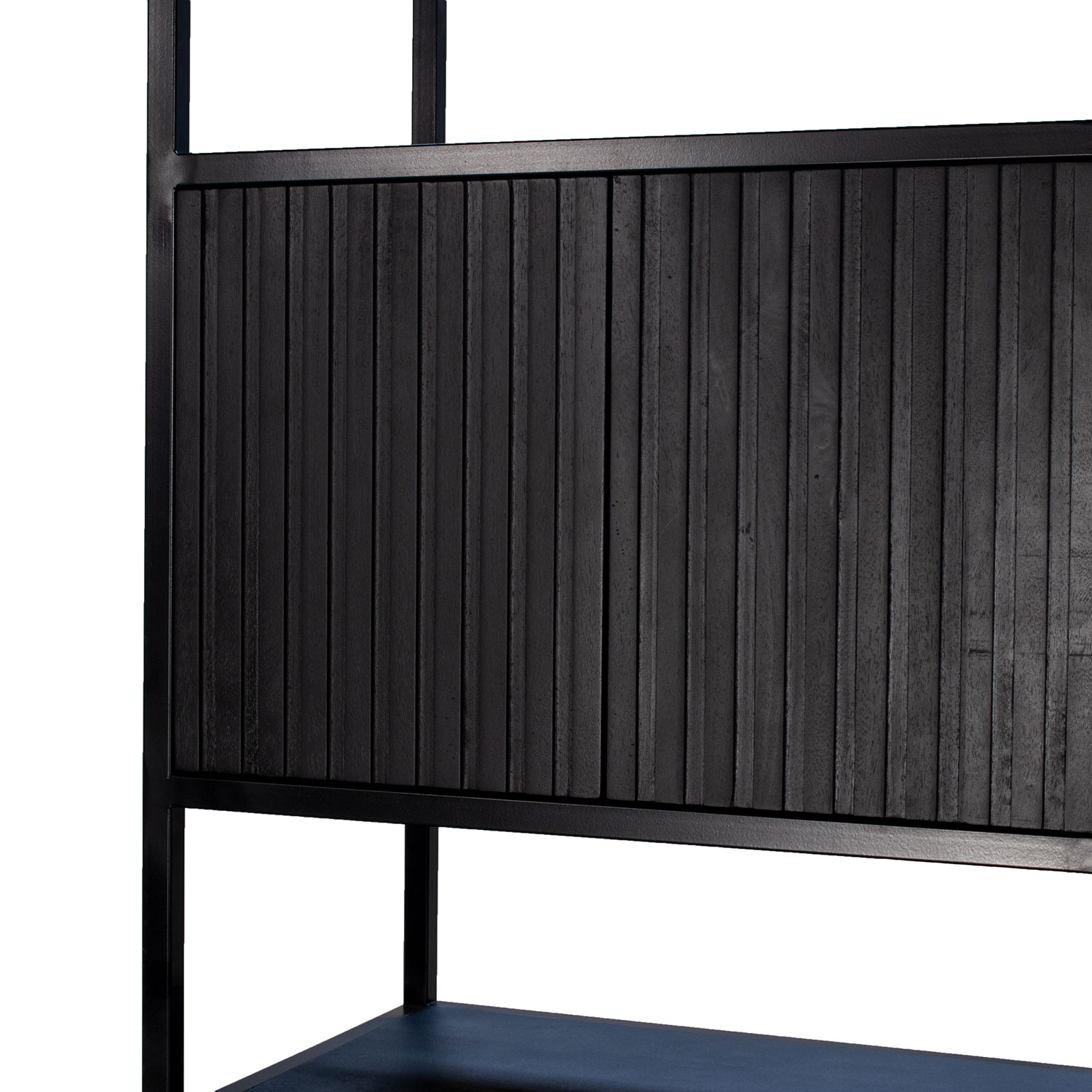Bücherregal Regal Schrank JOHANN H 190 schwarz