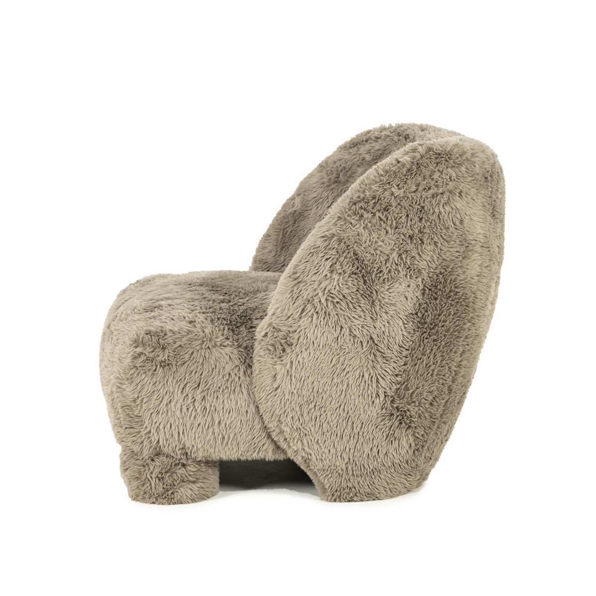 Sessel Samson Teddystoff taupe Relaxsessel Fernsehsessel