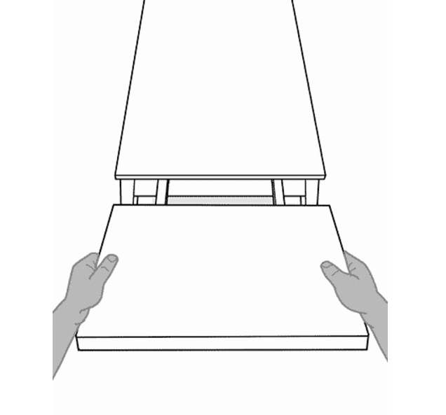 Esstisch ausziehbar Eiche braun 220 cm