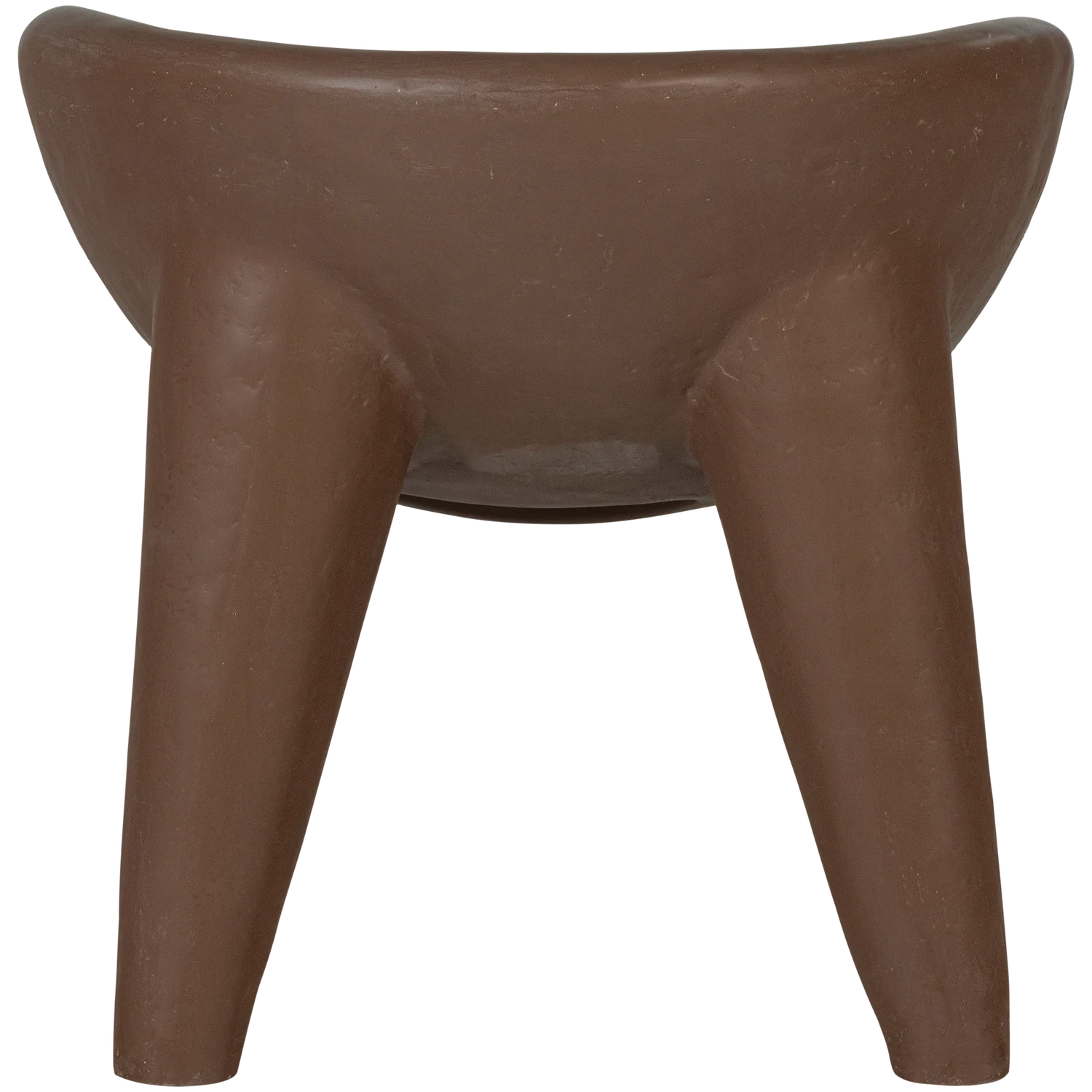 Outdoor Lounge Sessel ORIO Polymer rot braun Gartensessel