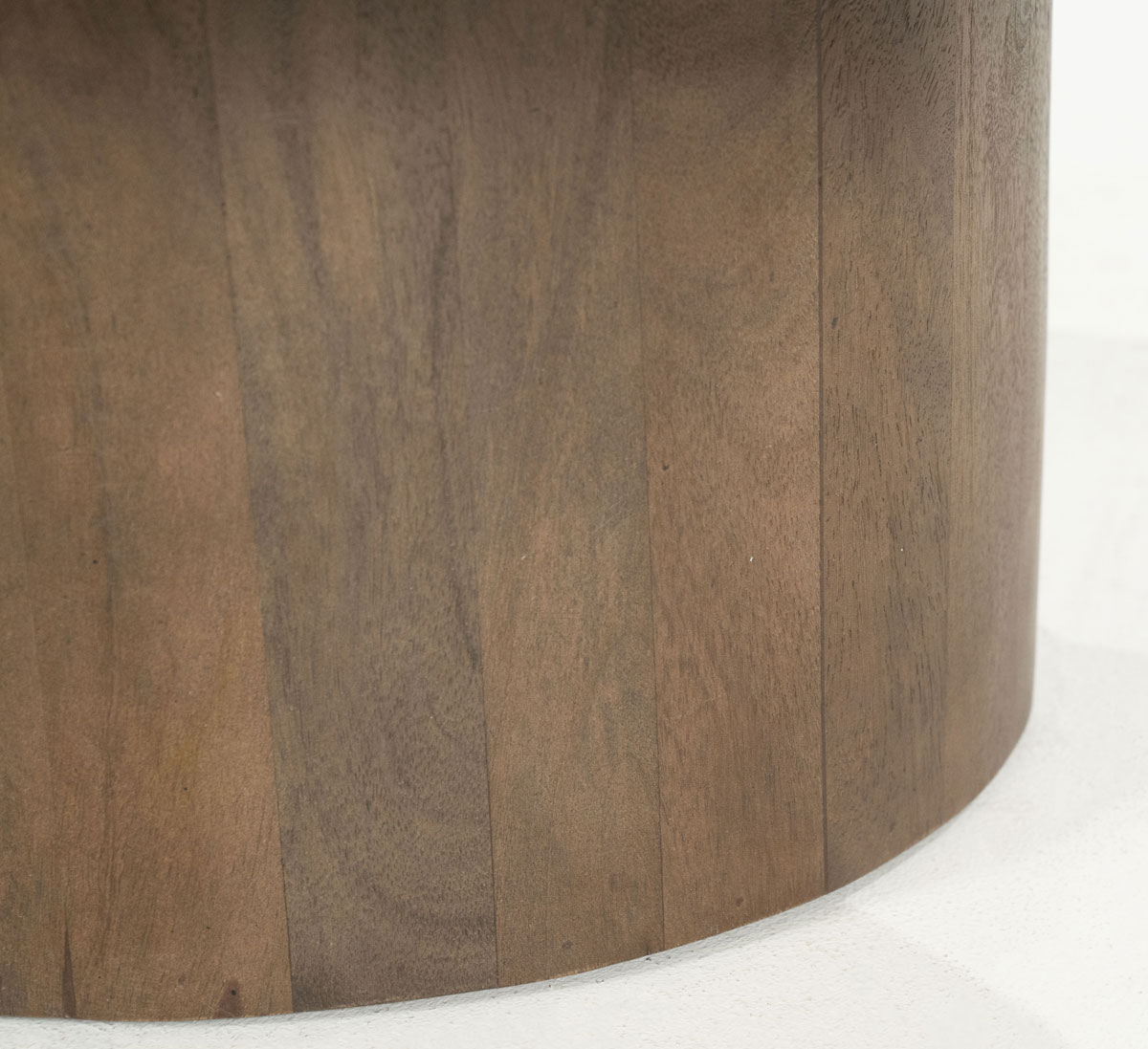 Couchtisch Bradley oval 120 x 75 cm Mango Holz Marmor