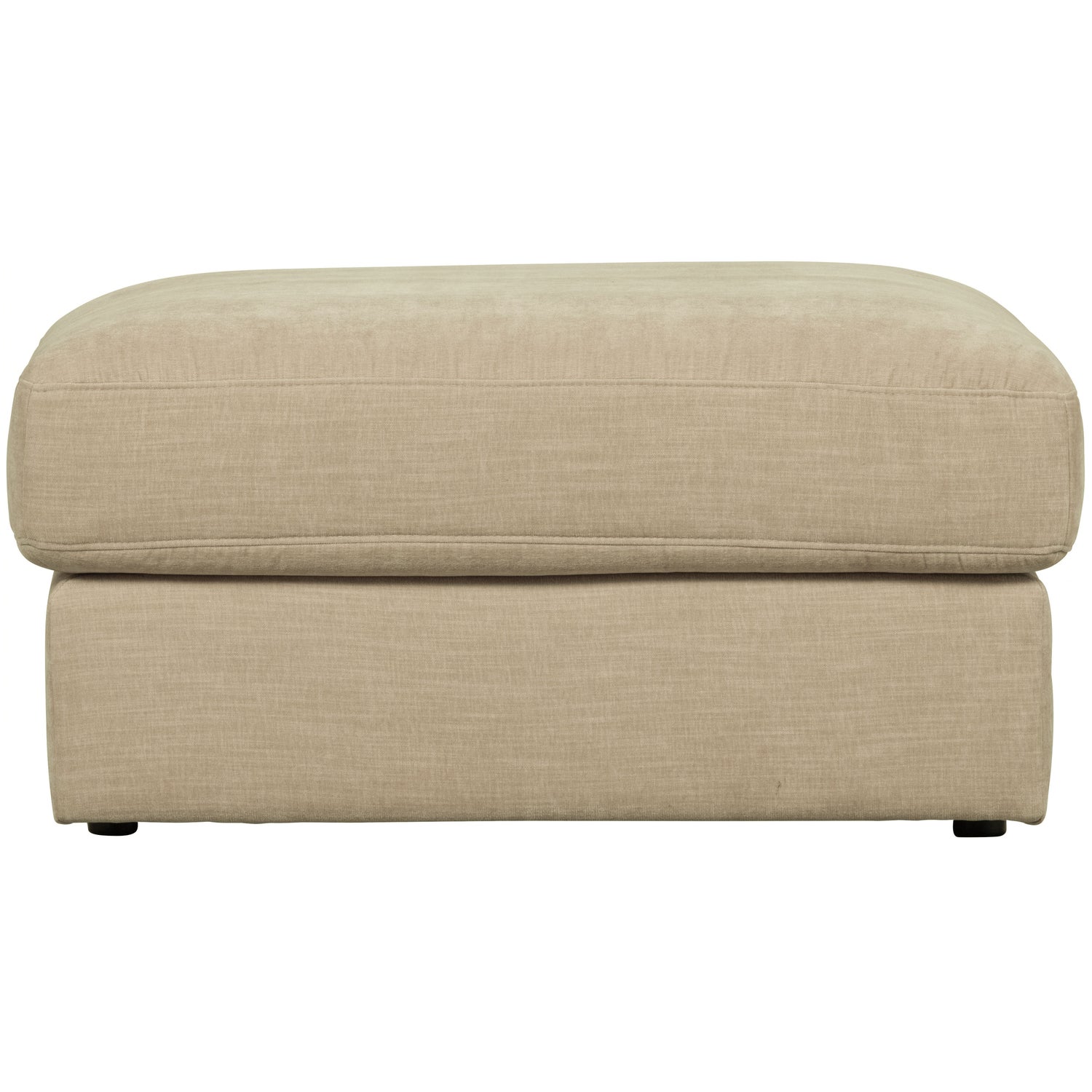 Hocker Fußhocker FAMILY Webstoff sand