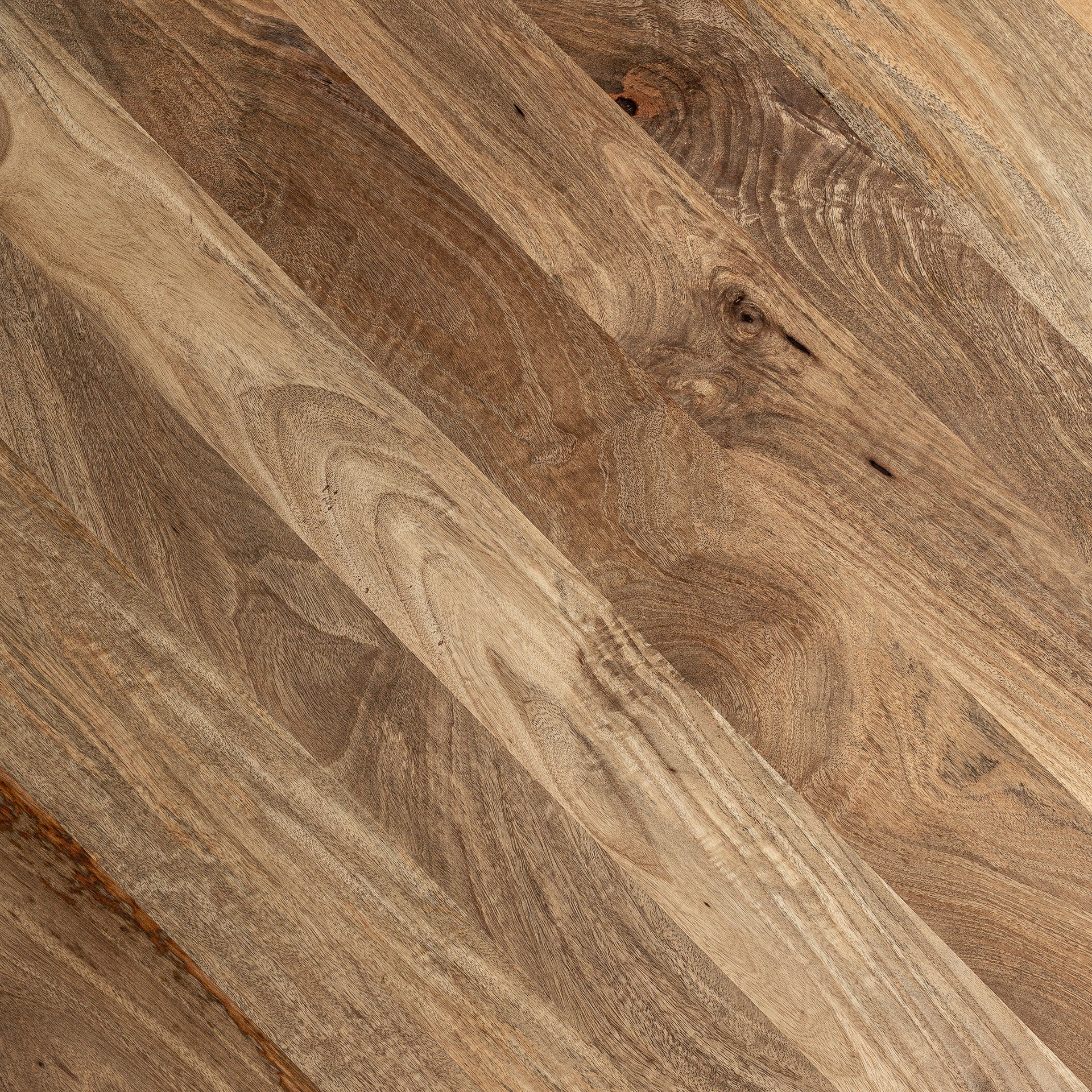 VICAL Esstisch KEHRIG rund 130 cm Mangholz massiv