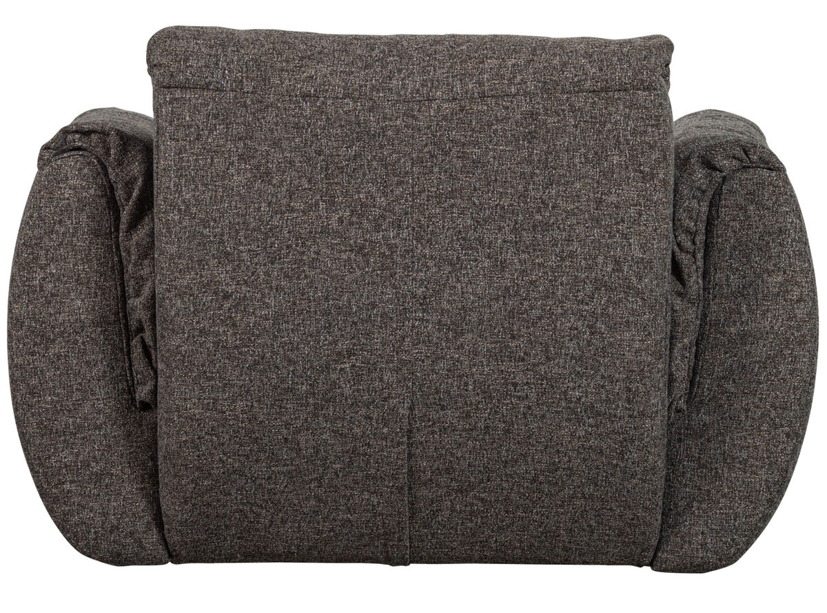 Sessel BAGGY drehbar Webstoff Chinelle warmgrau