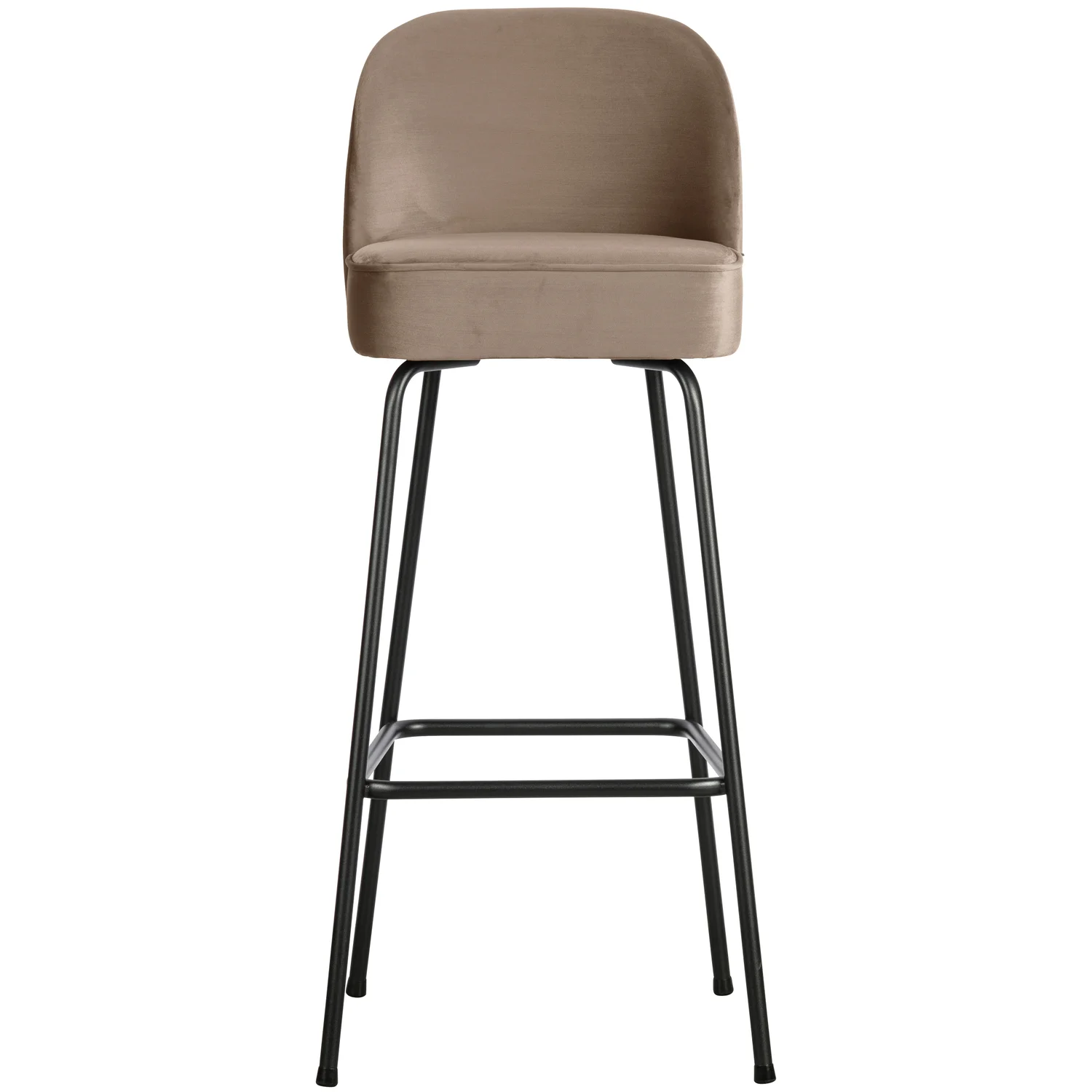 Barhocker Vogue SH 80 cm Samt khaki