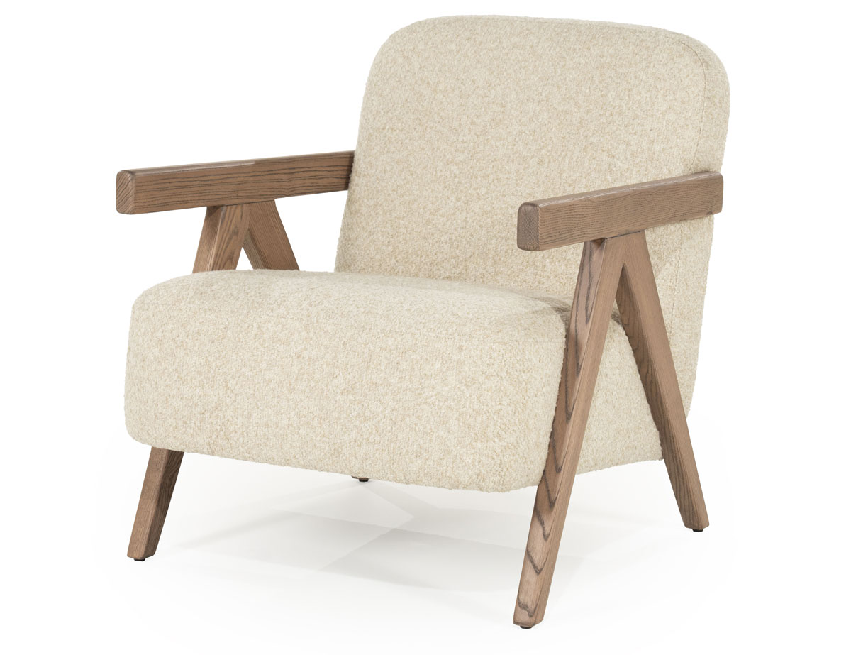 Sessel Francis beige Clubsessel Fernsehsessel