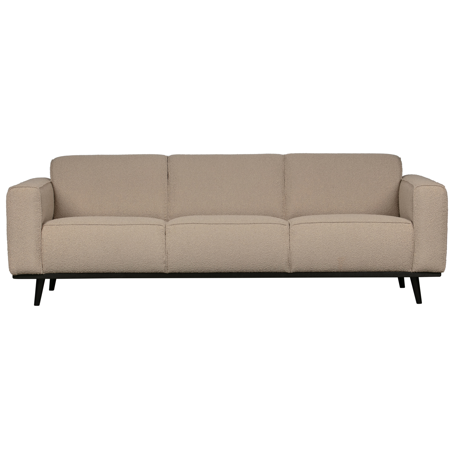 BePureHome 3 Sitzer Sofa STATEMENT Bouclé beige
