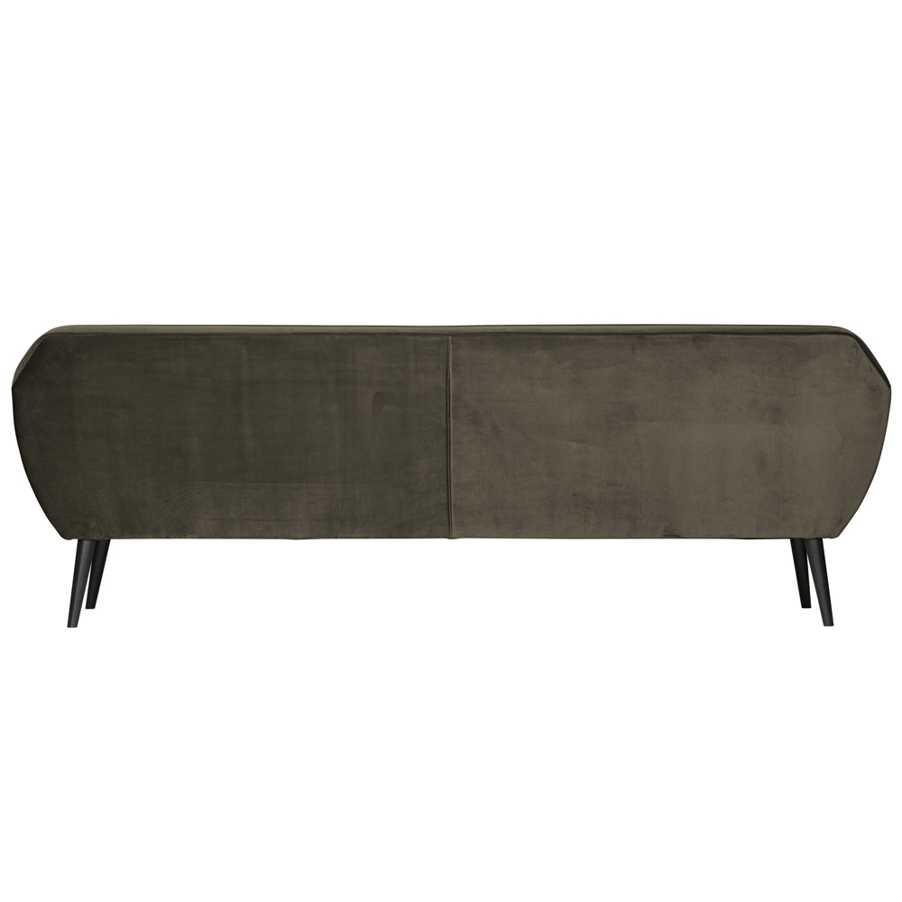 woood 4 Sitzer Sofa Rocco warmes grün B 230 cm Couch Garnitur Loungesofa Couchgarnitur