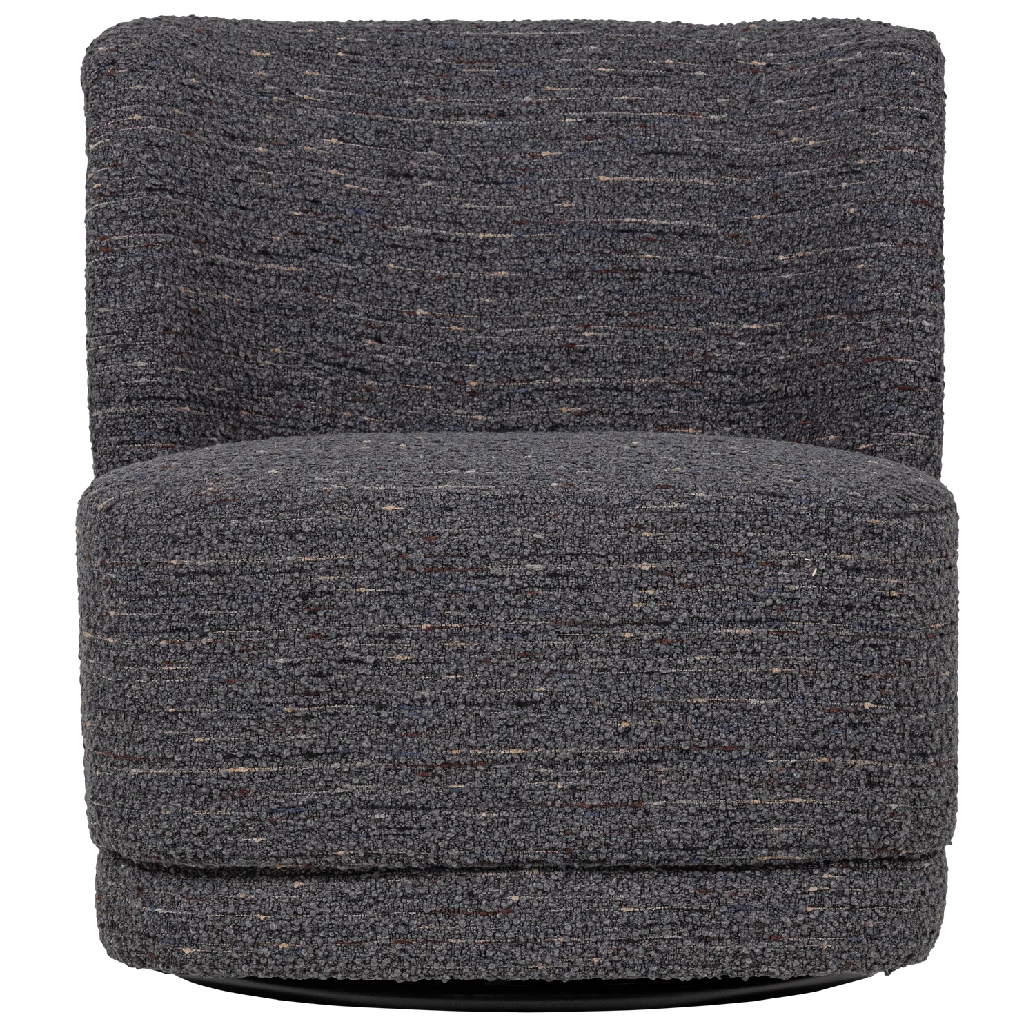 Drehsessel ATTY drehbar Melange grau Sessel