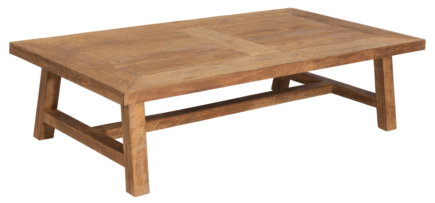 Classic Couchtisch Monastery 130 x 70 cm recyceltes Teakholz