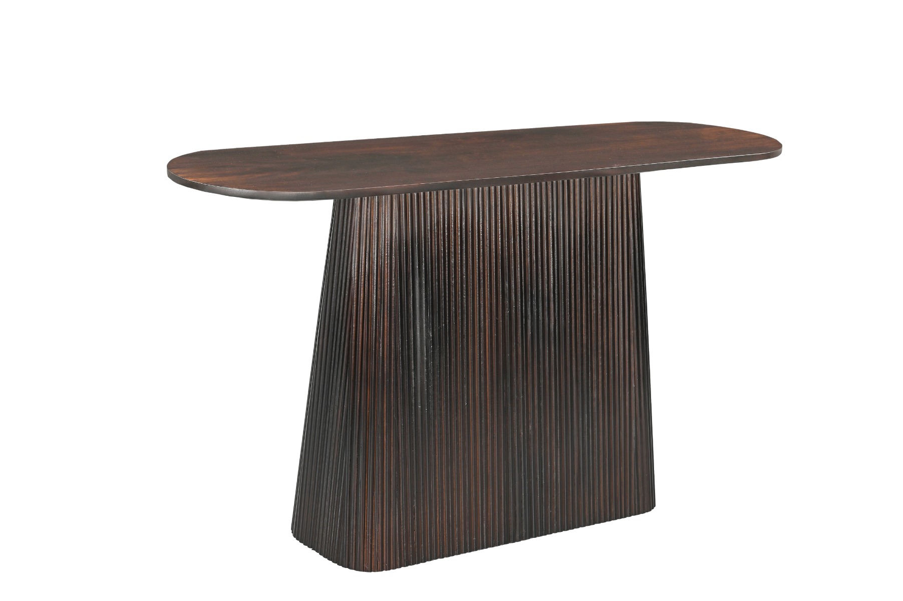 Konsolentisch Salvator 140 x 40 cm Mangoholz wallnussfarben Anstelltisch
