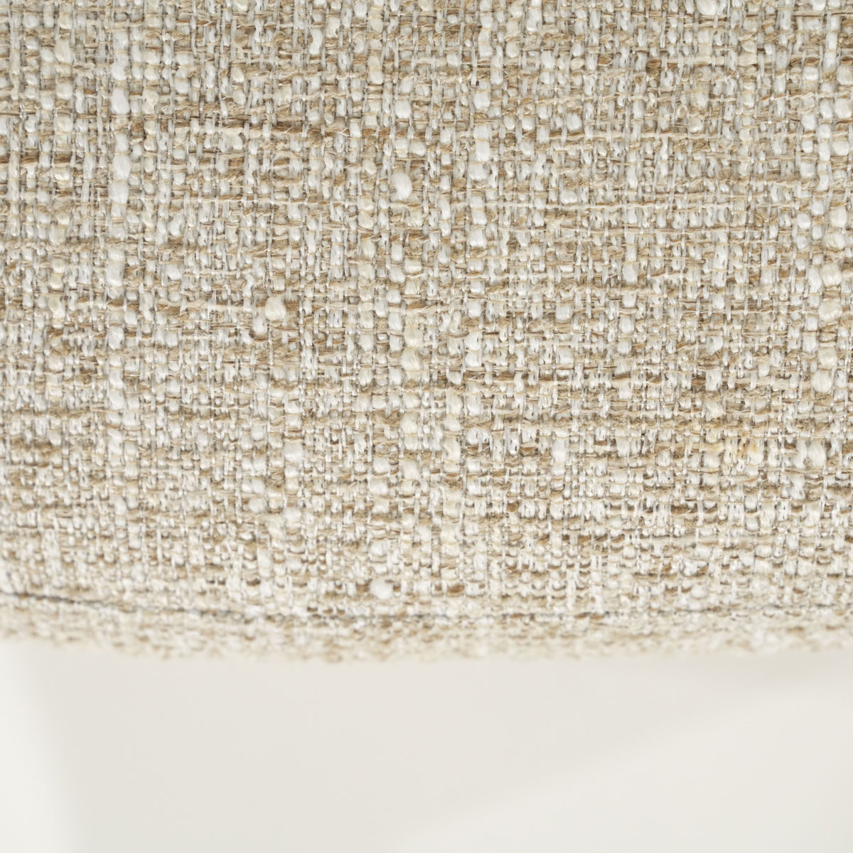 Esszimmer Stuhl Connor drehbar Eiche Stoff beige